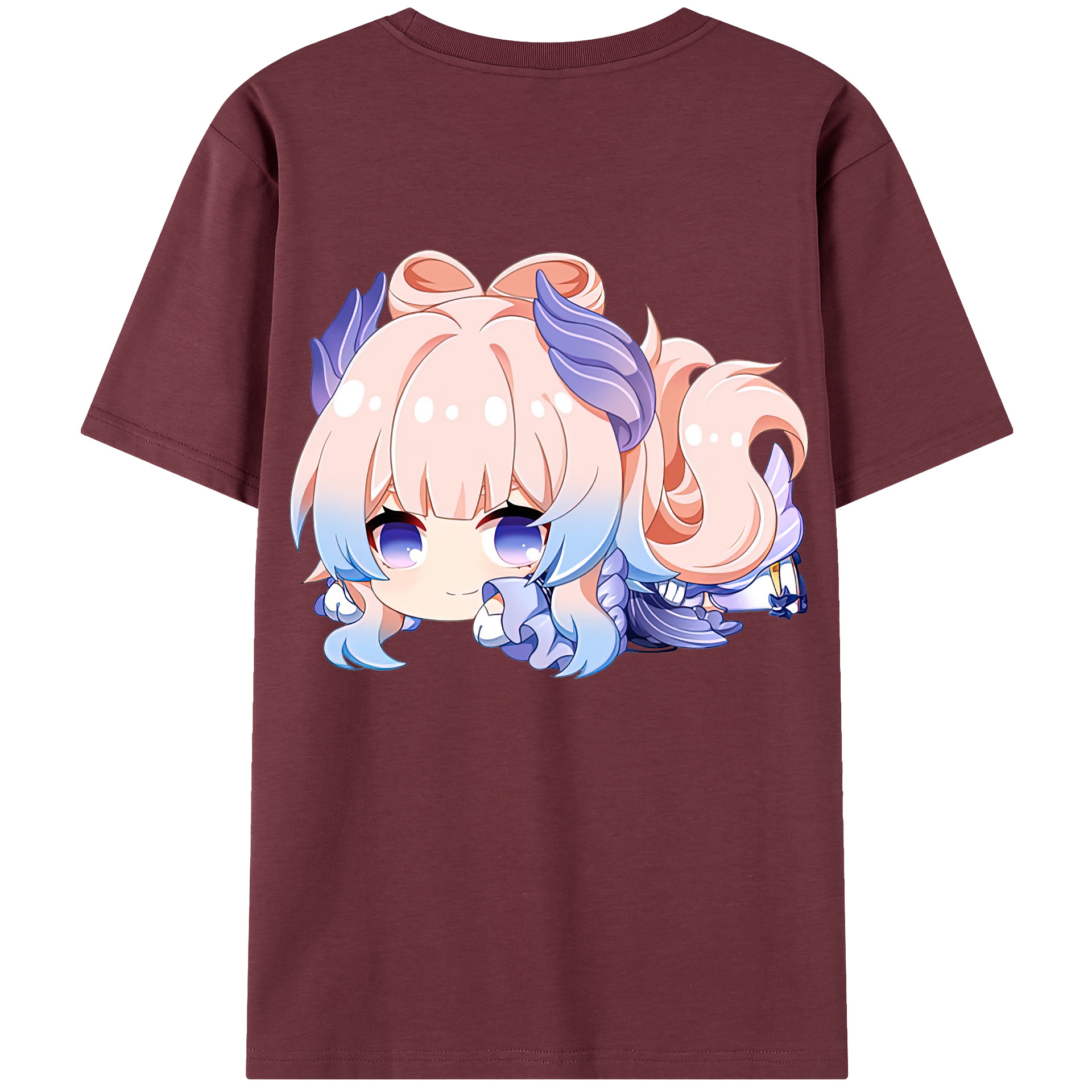 げんし神 珊瑚宮心海 サンゴノミヤ・ココミ genshin Sangonomiya Kokomi 綿100％半袖Tシャツ（背面プリント）